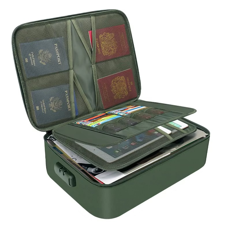Fireproof Document Safe size comparison with documents