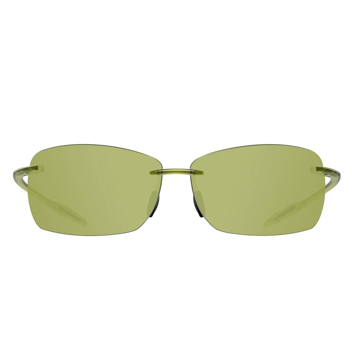Olive Green TR90 Surf Sunglasses front view
