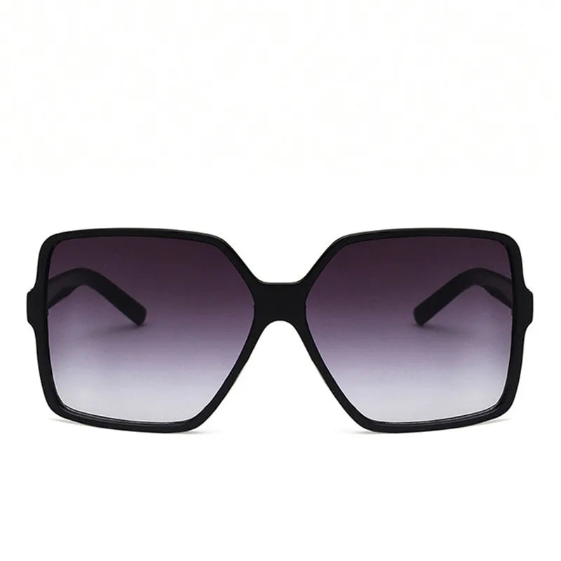 Oversized Gradient Frame Sunglasses
