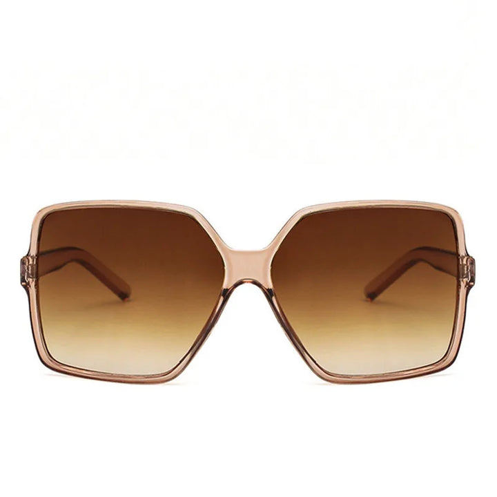Oversized Gradient Frame Sunglasses