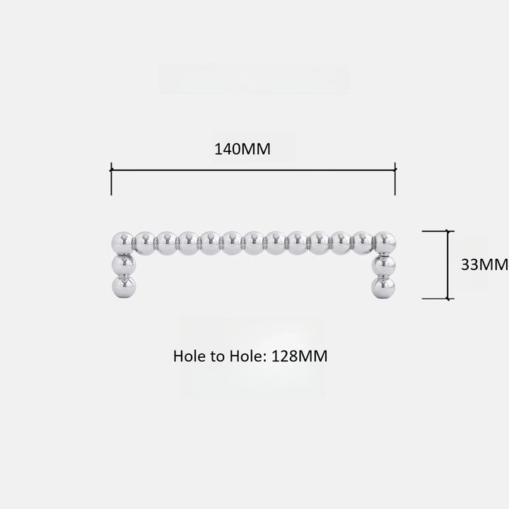 Sculpted Bead Drawer Handle full collection lifestyle