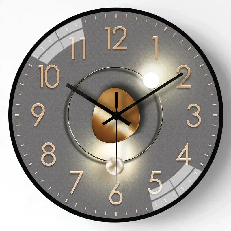 Silent Round Wall Clock design H dial