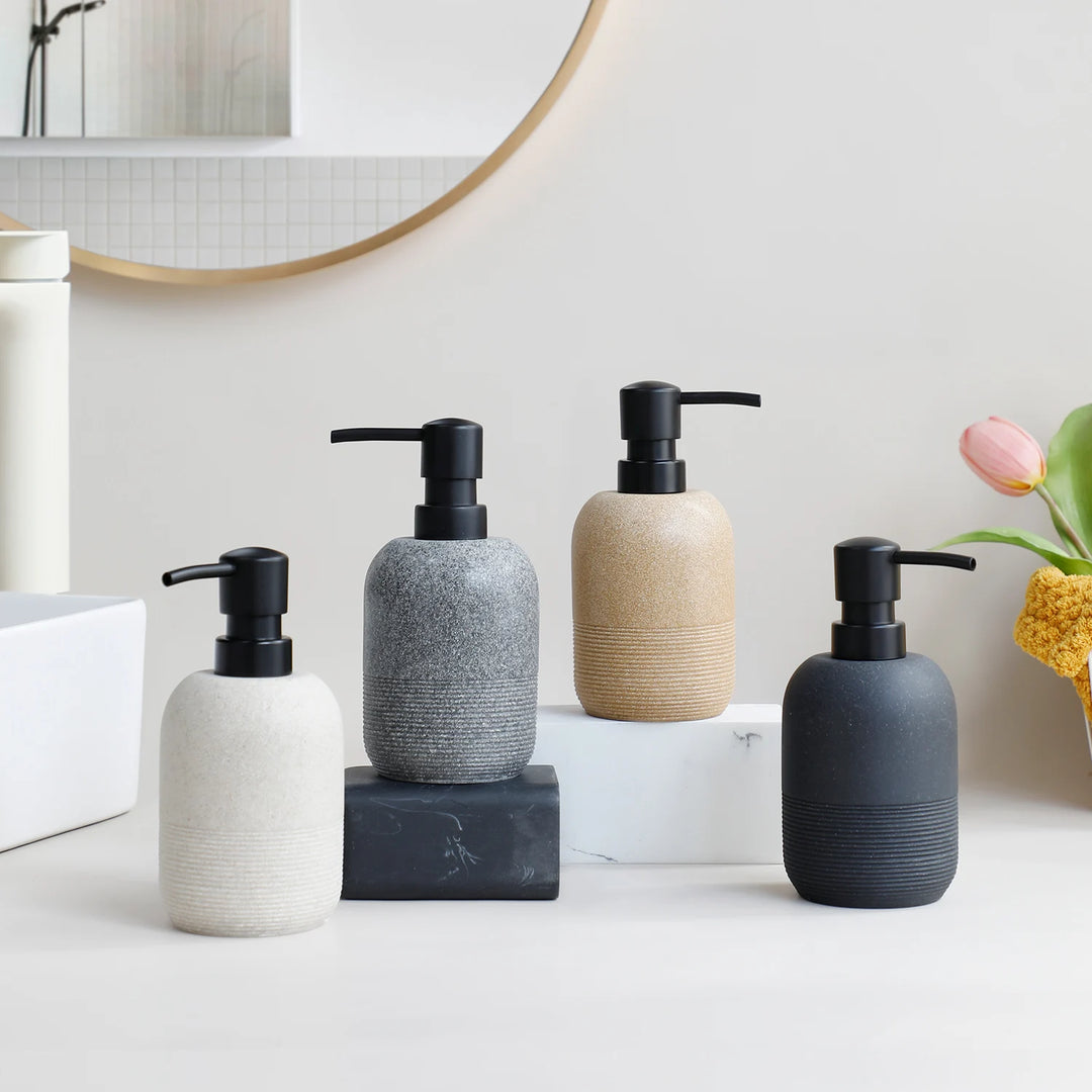 Colorblock Hand Pump Soap Bottle