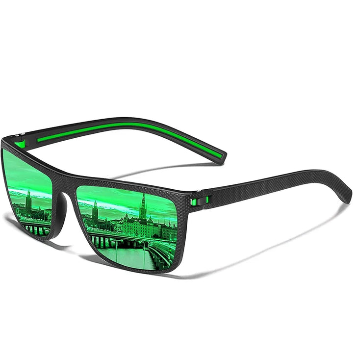Lightweight Polarized Sport Sunglasses temple detail