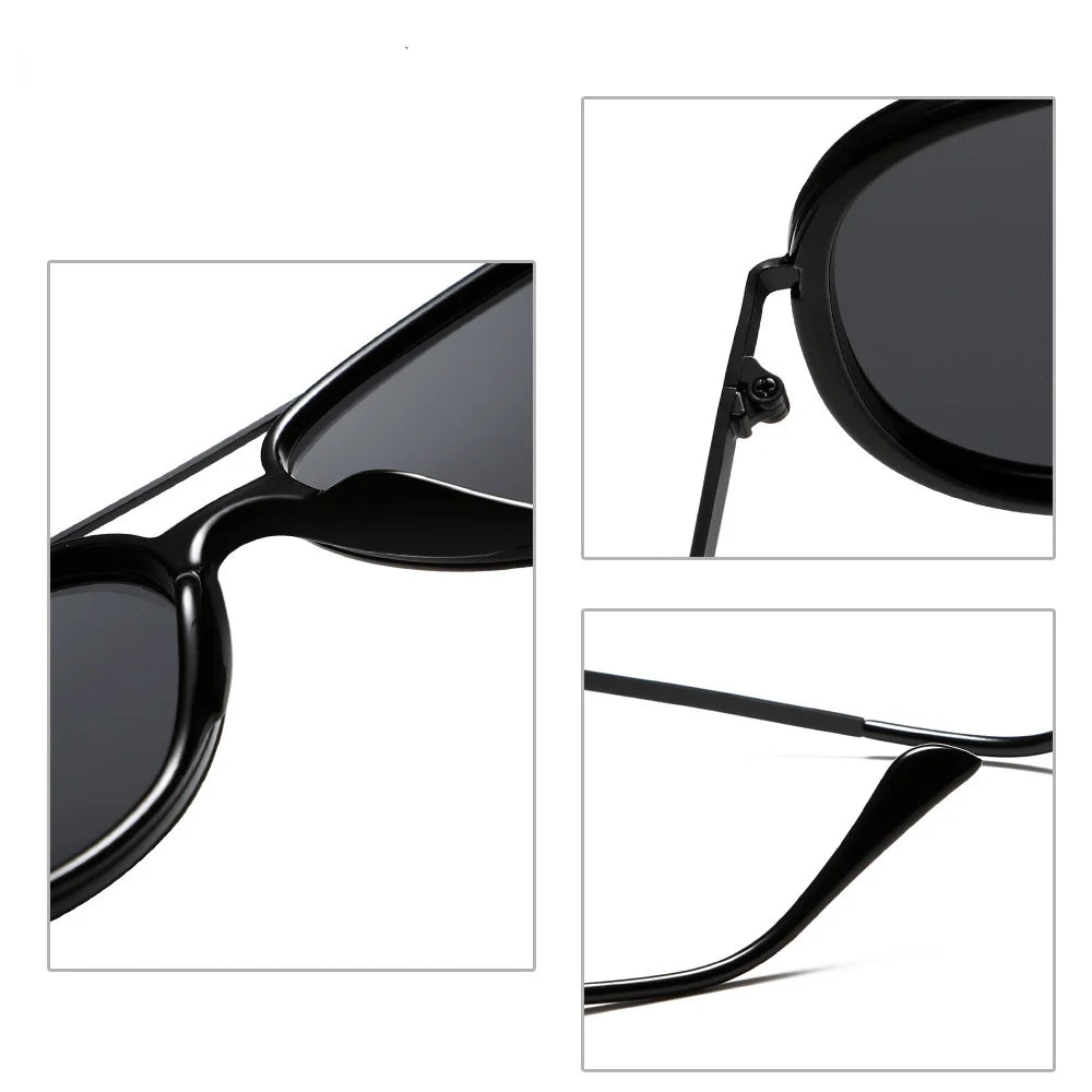 Alloy Frame Pilot Sunglasses lifestyle