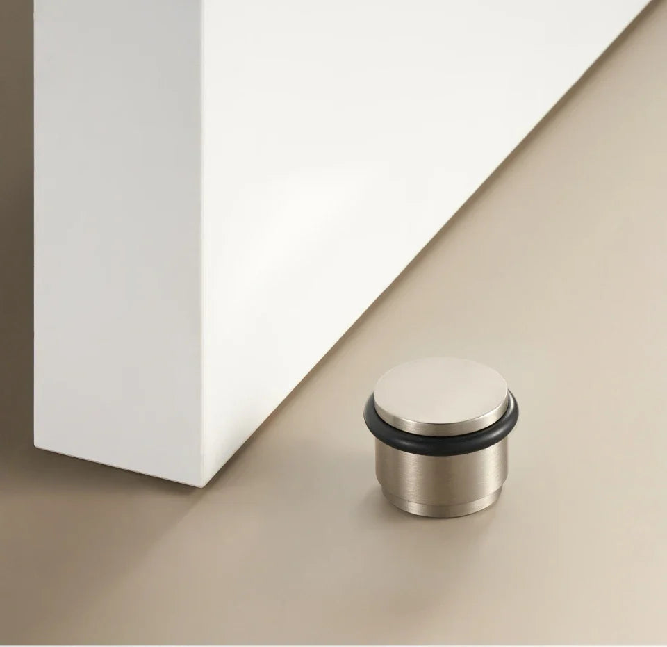 Reinforced Solid Brass Door Stop lifestyle entryway