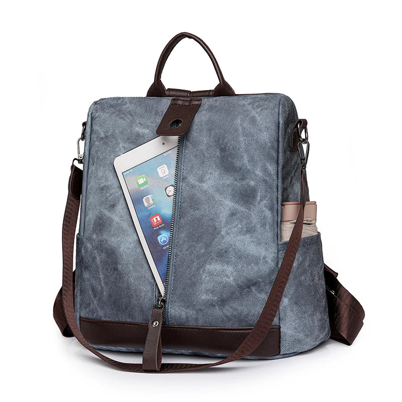 Waxed Canvas Backpack size comparison