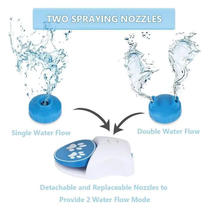Pet Water Fountain outdoor lifestyle