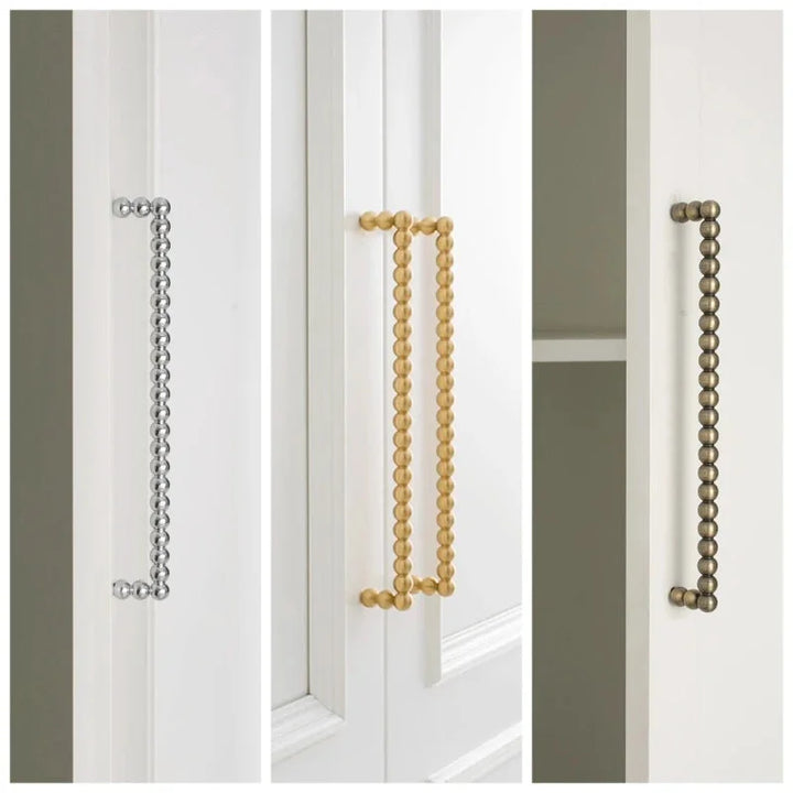 Sculpted Bead Drawer Handle