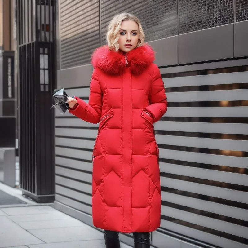 Quilted Parka side view