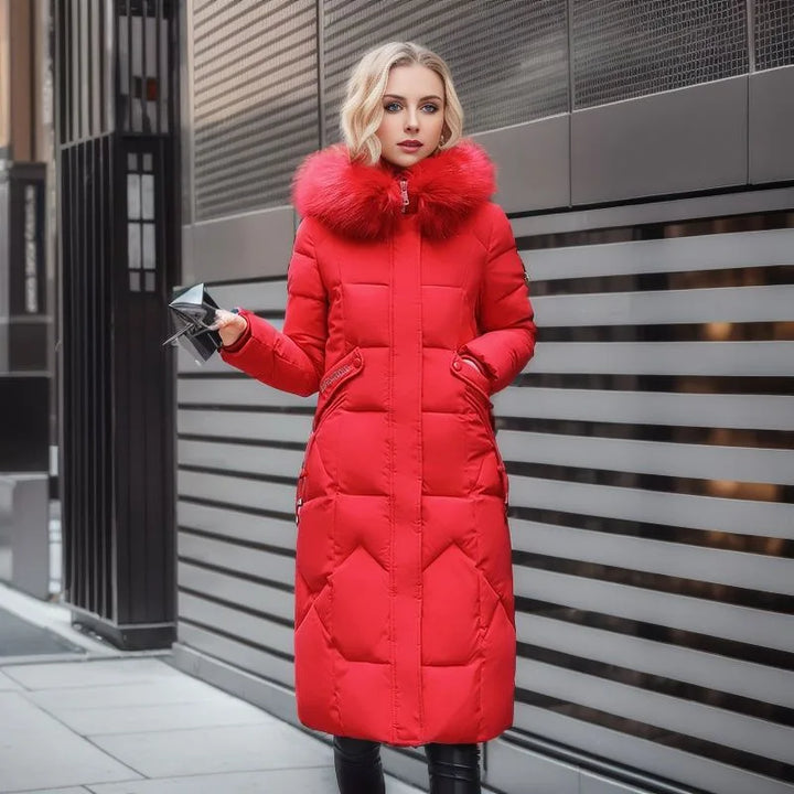 Quilted Parka side view