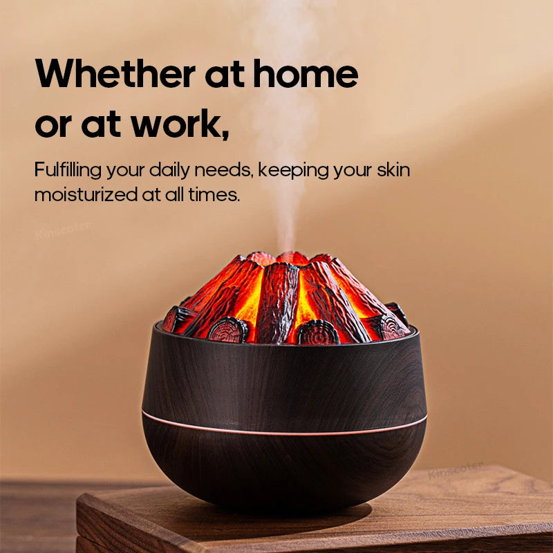 Charcoal Flame Mist Humidifier
