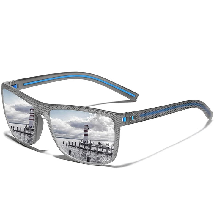 Lightweight Polarized Sport Sunglasses folded view