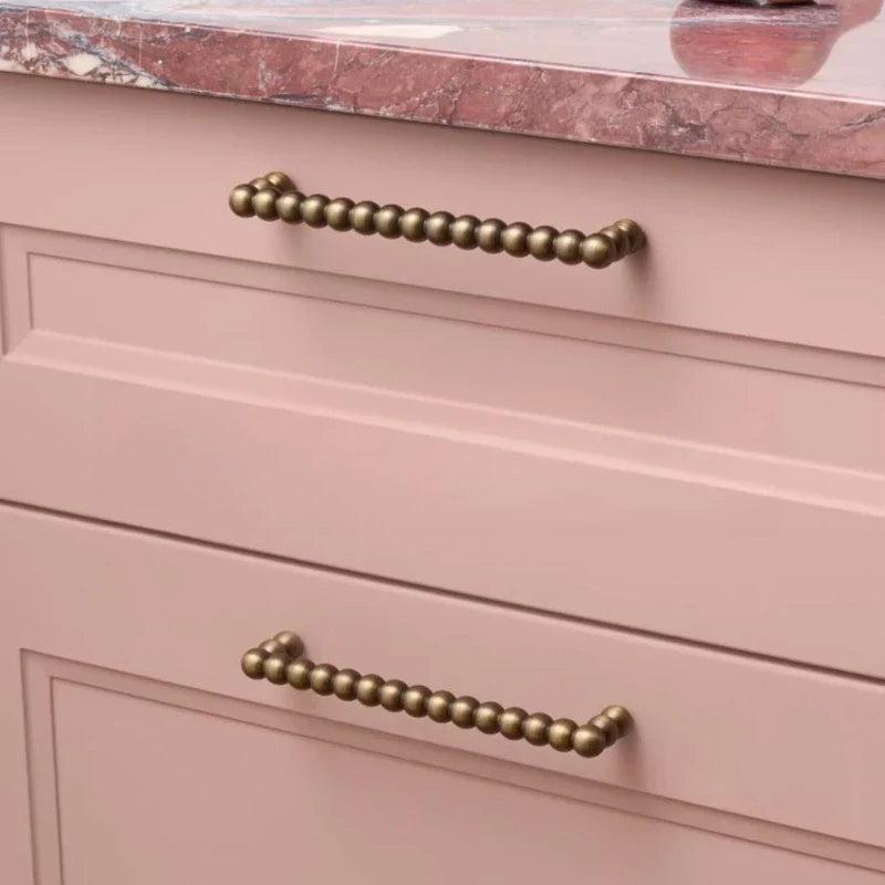 Sculpted Bead Drawer Handle