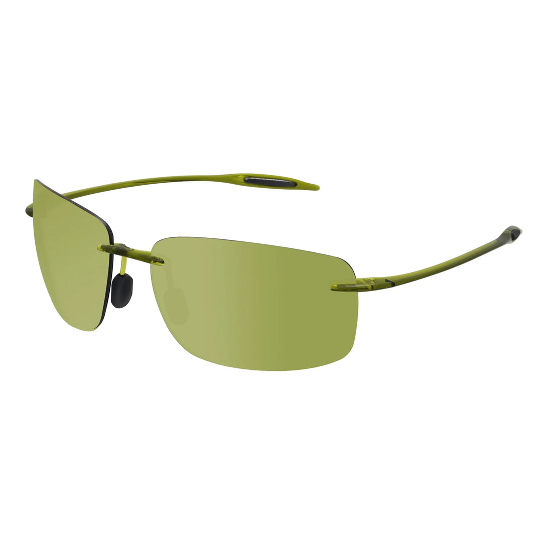 Polarized TR90 Rimless Sunglasses