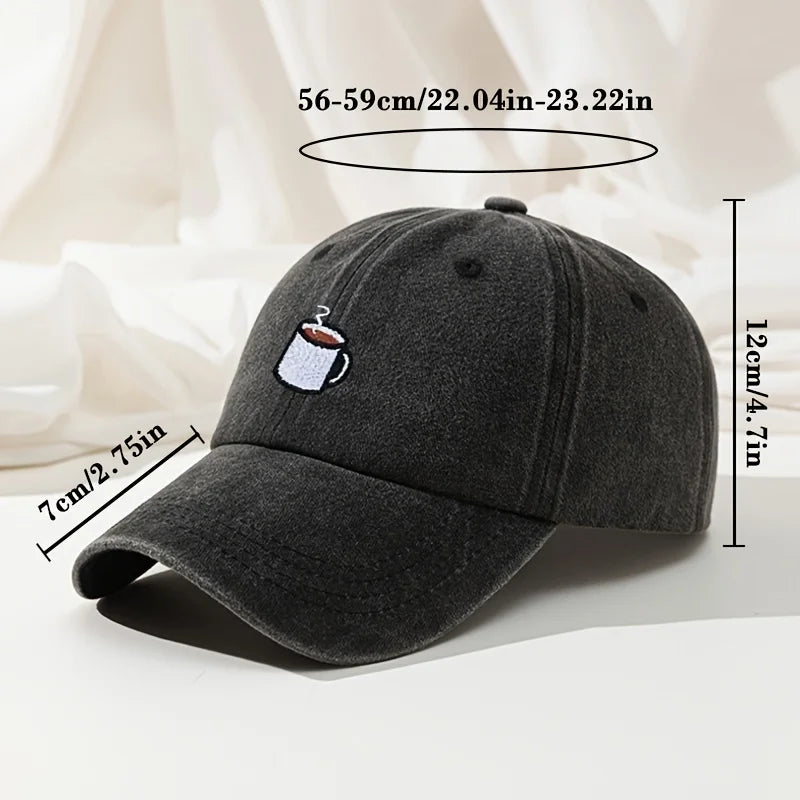Retro Washed Cotton Baseball Cap lifestyle shot