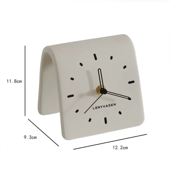 Ceramic Countertop Desk Clock