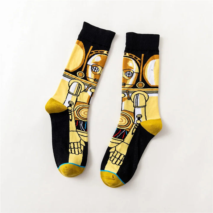 Galactic Hero Novelty Crew Socks