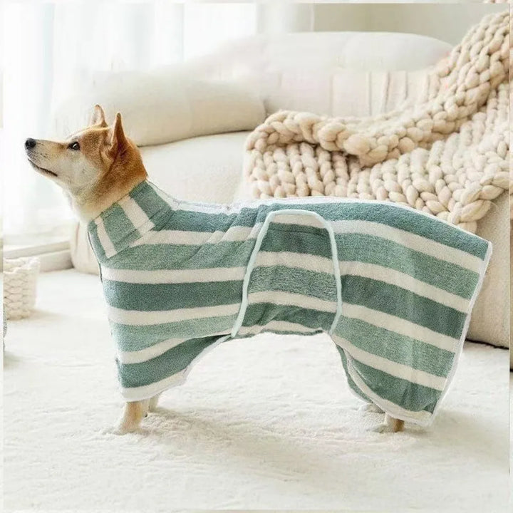 Microfiber Quick-Dry Dog Bathrobe