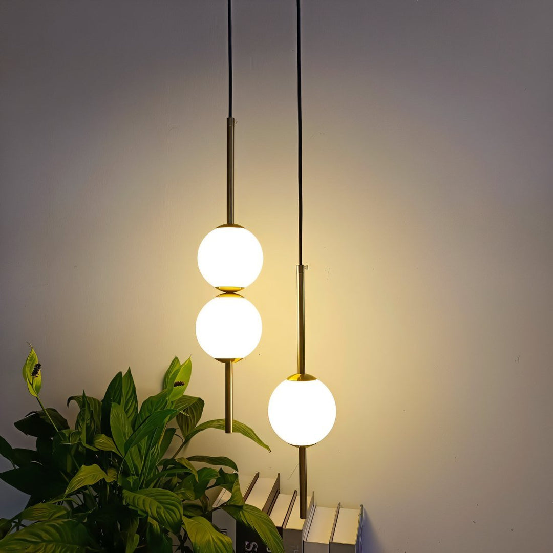 Scandinavian Glass Pendant Lighting 5