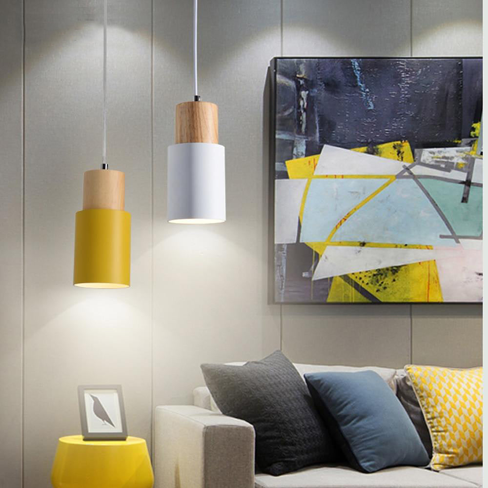 Scandinavian Wooden Pendant Light 2