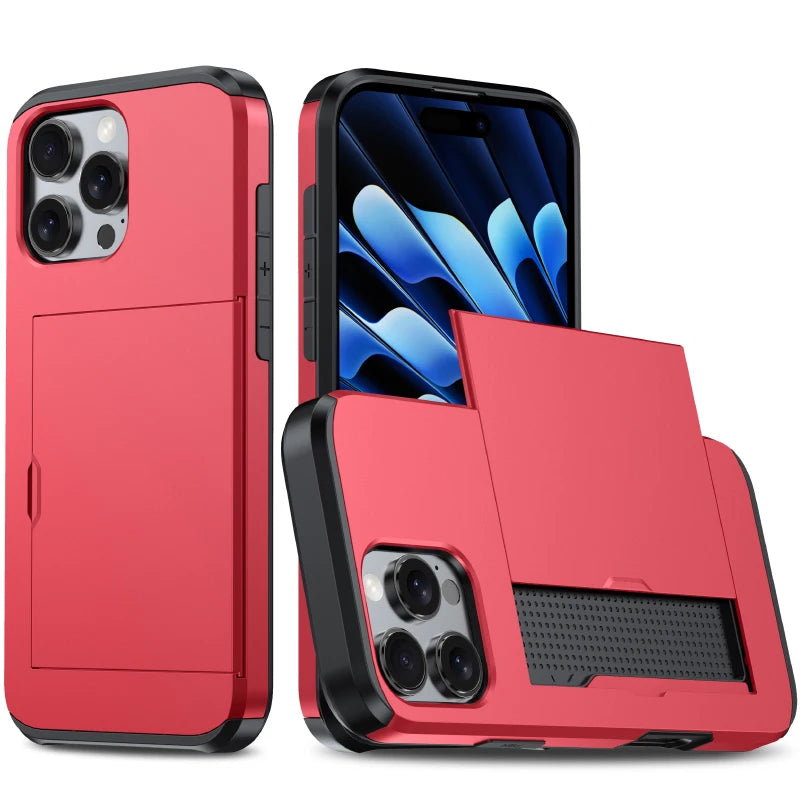 Wallet Card Phone Case side profile