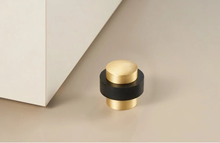 Weighted Brass Door Stopper packaging