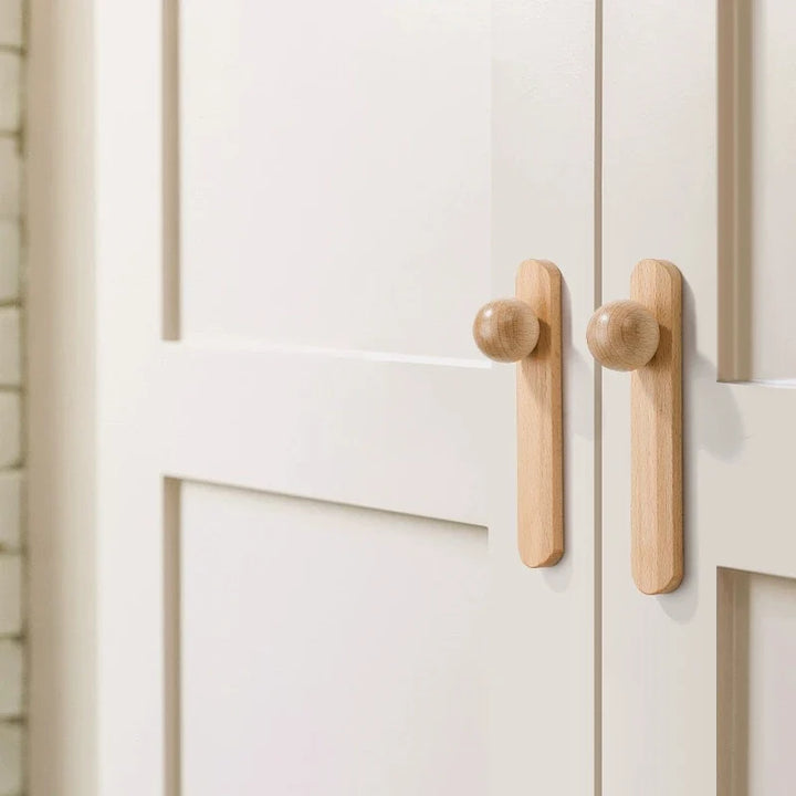 Hemisphere Cabinet Wood Pulls