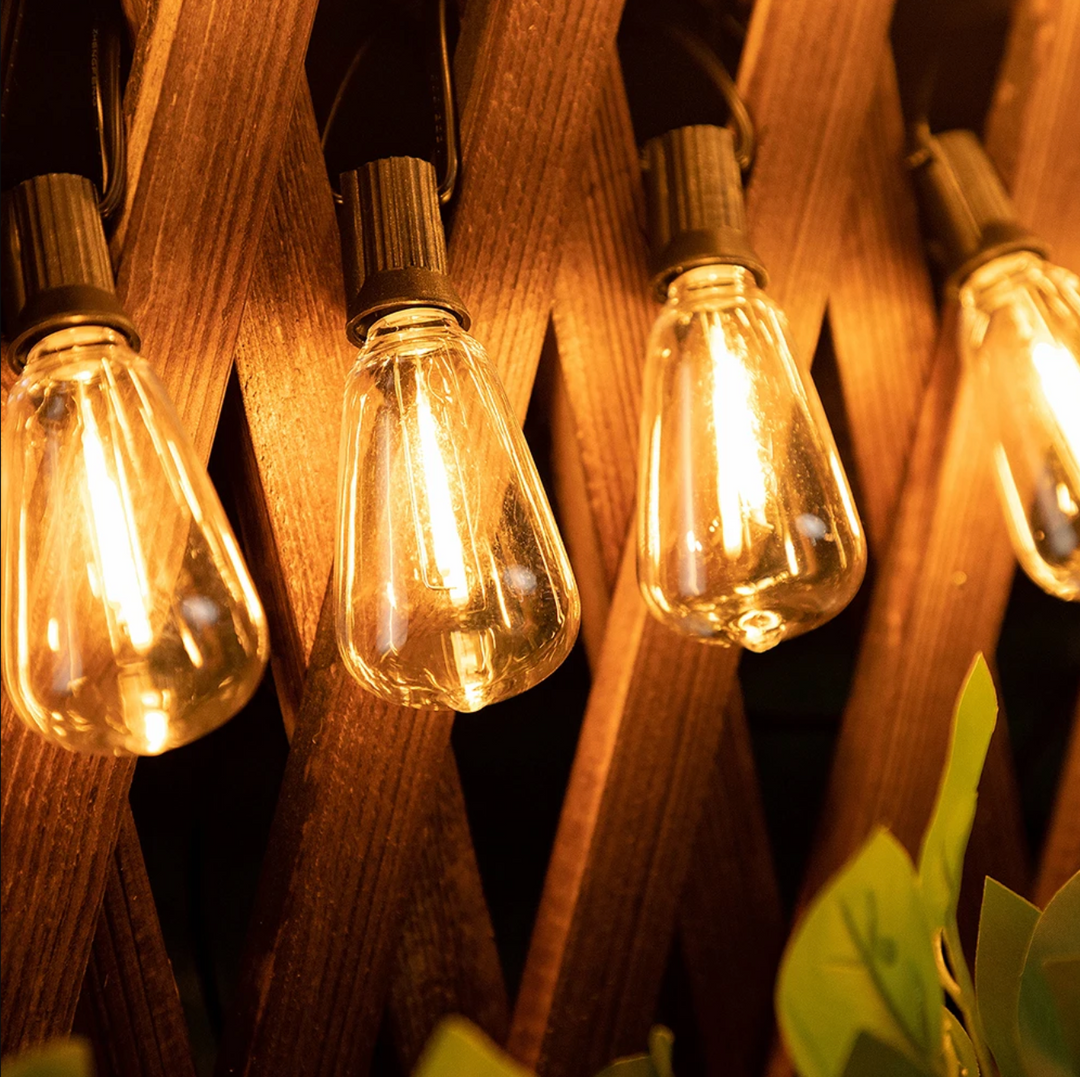 PVC Weatherproof Patio String Lights specifications