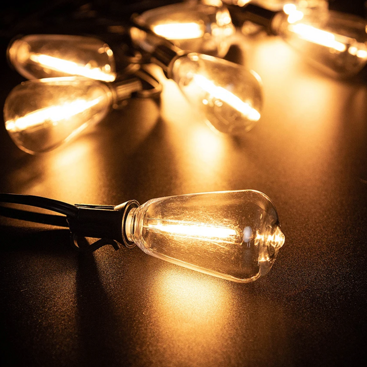PVC Weatherproof Patio String Lights plug detail