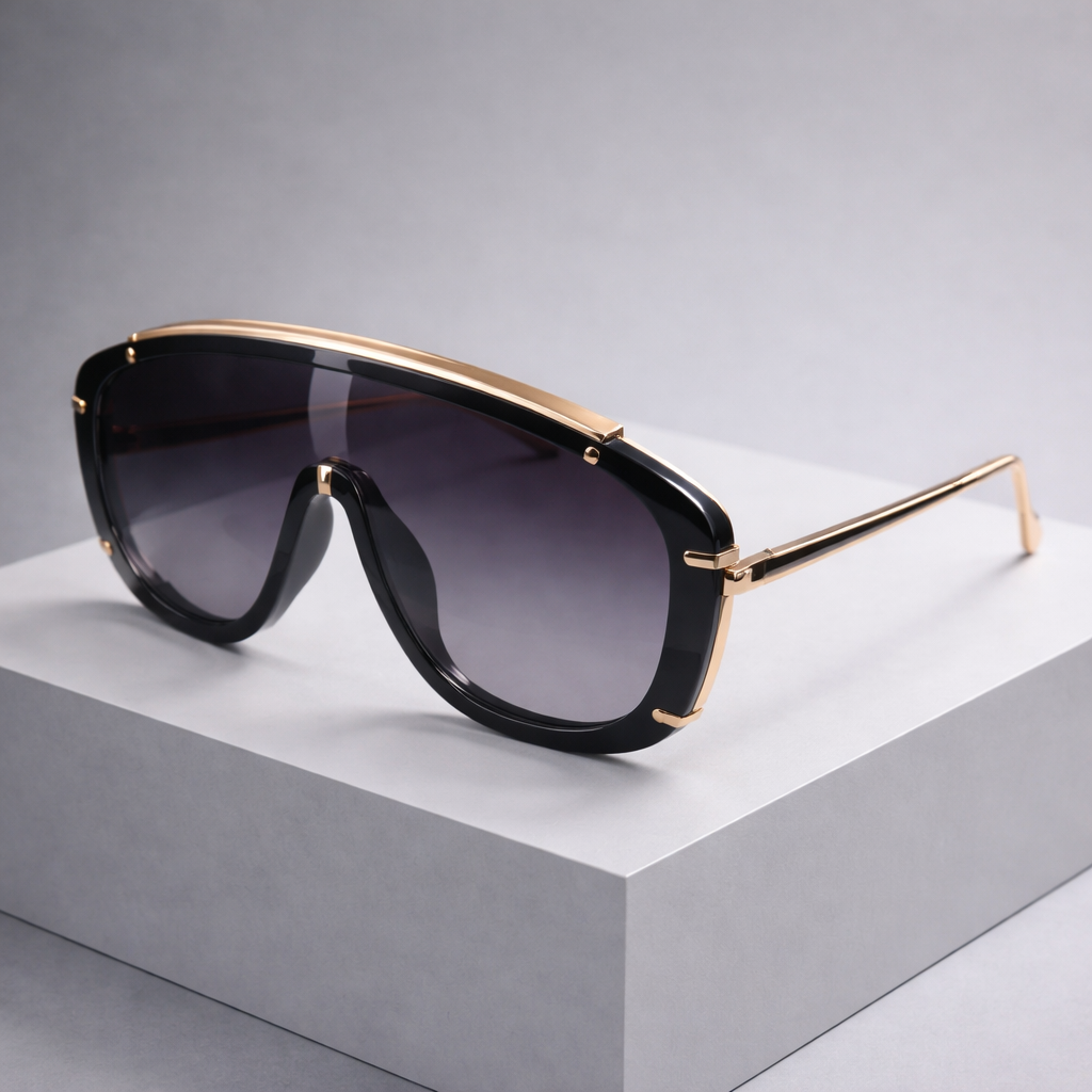 Sculpted Frame Mens Sunglasses 0