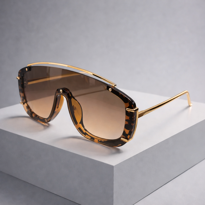 Sculpted Frame Mens Sunglasses 1