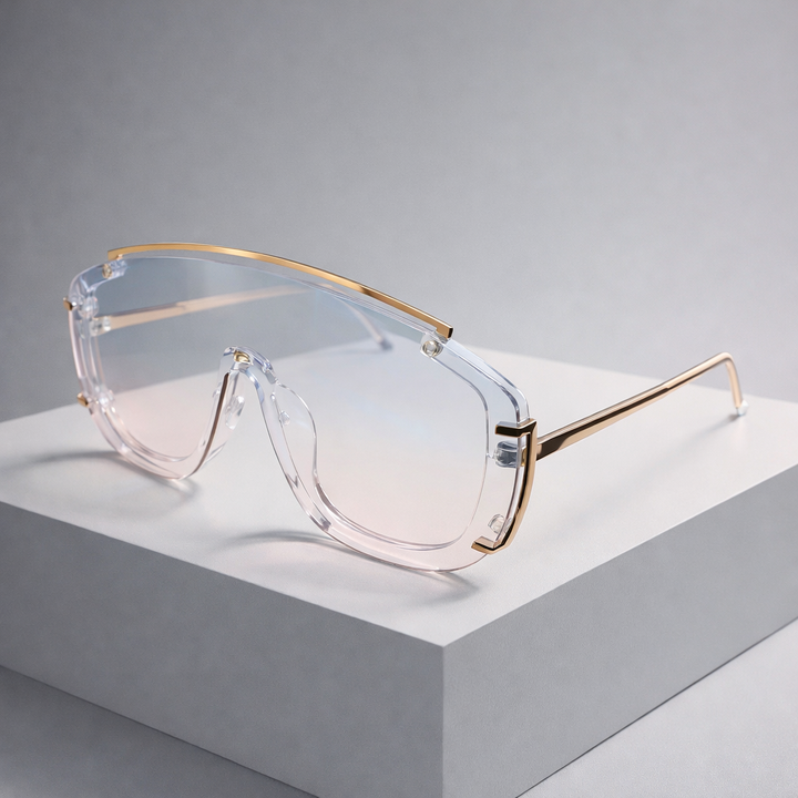 Sculpted Frame Mens Sunglasses 3