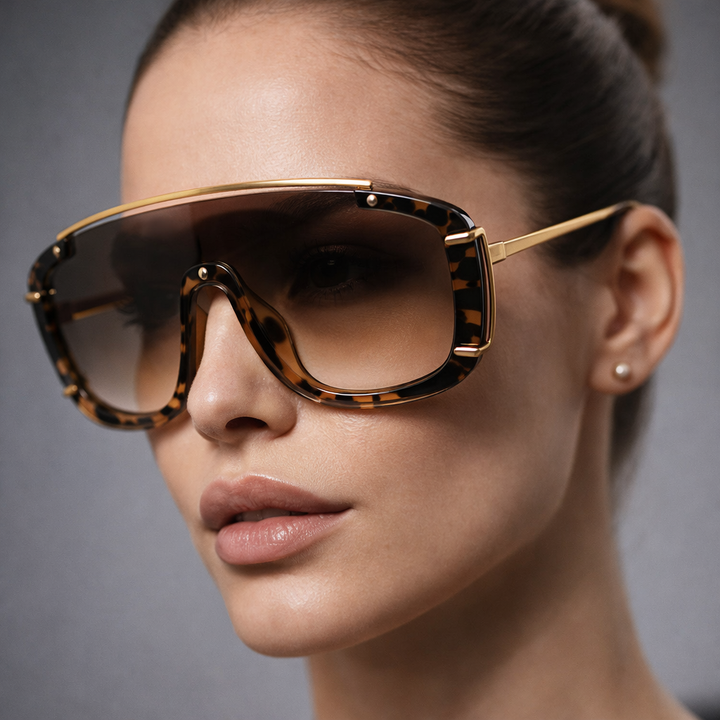 Sculpted Frame Mens Sunglasses 6