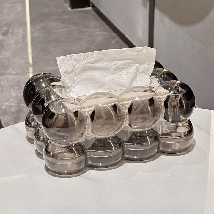 Sculptural Acrylic Tissue Box Cover 3