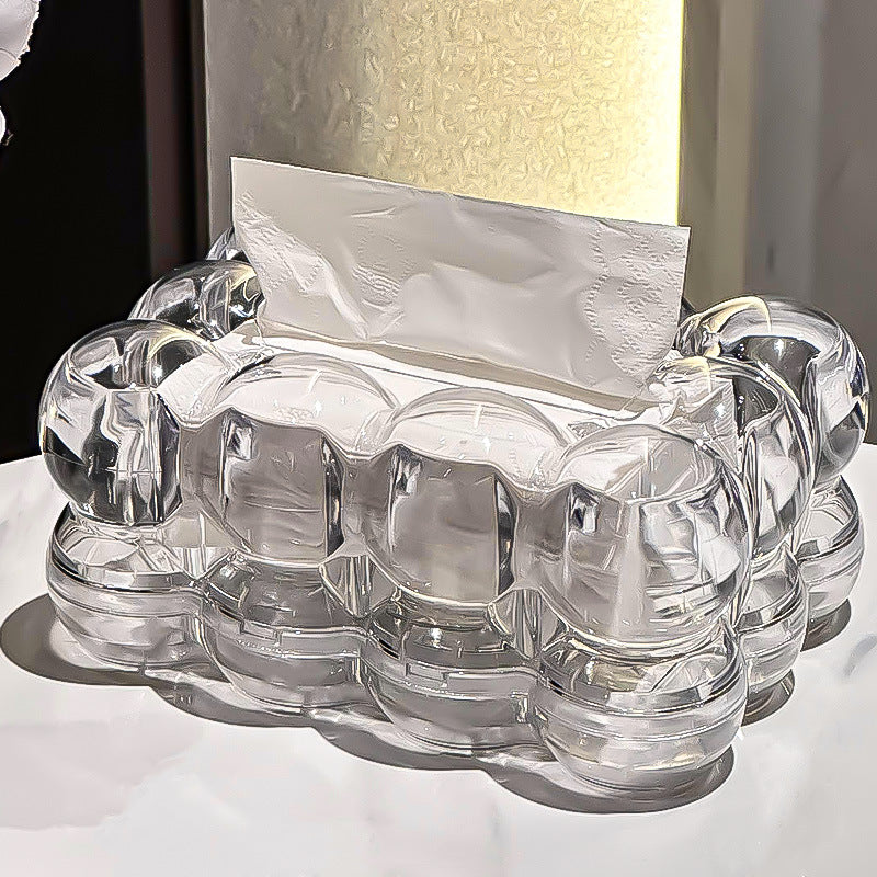 Sculptural Acrylic Tissue Box Cover 4