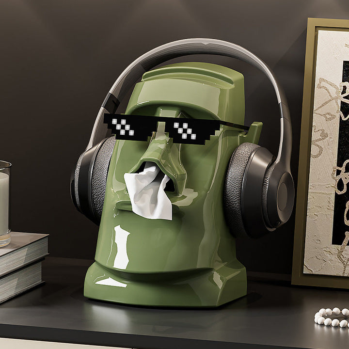 Sculptural Acrylic Tissue Box Holder 5