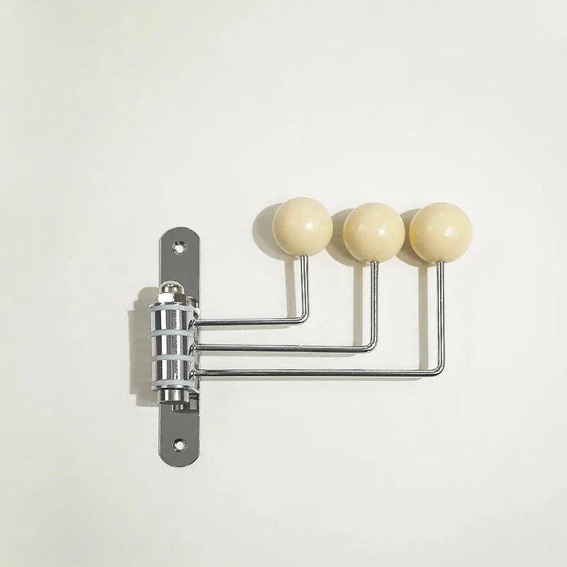 Sculptural Black Coat Hooks 0