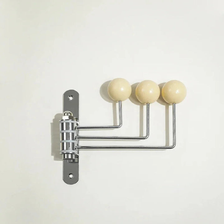 Sculptural Black Coat Hooks 0