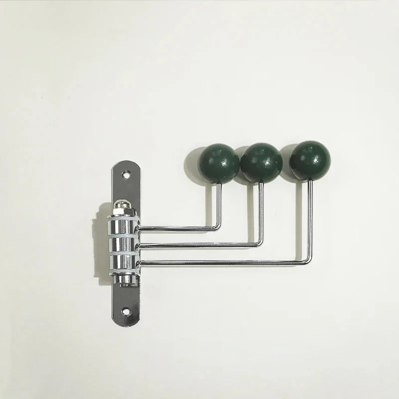 Sculptural Black Coat Hooks 11
