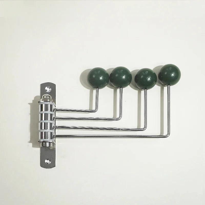 Sculptural Black Coat Hooks 12