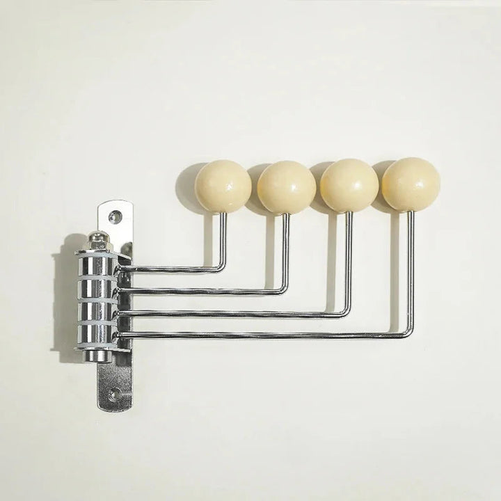 Sculptural Black Coat Hooks 6