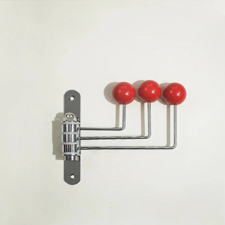 Sculptural Black Coat Hooks 7
