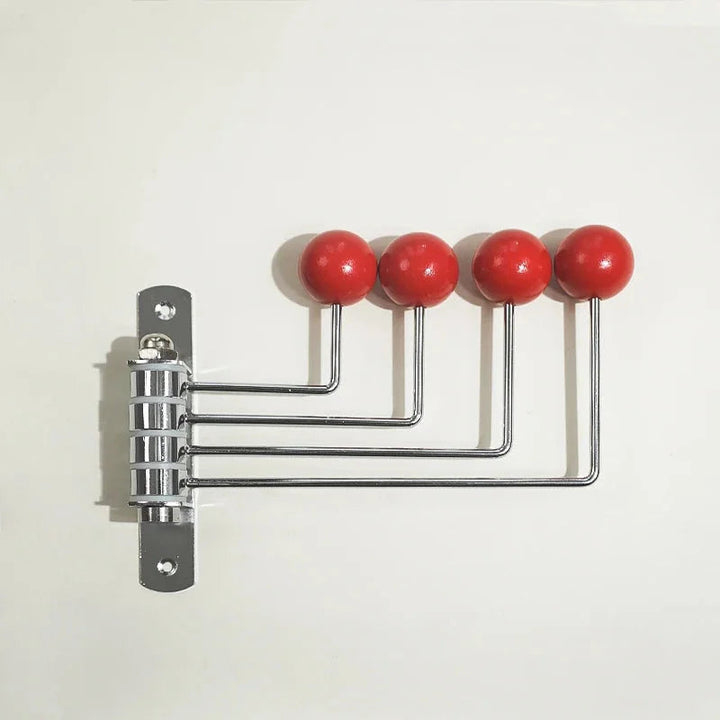 Sculptural Black Coat Hooks 8