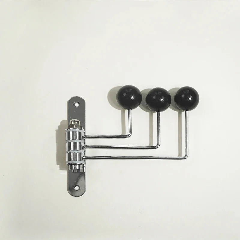 Sculptural Black Coat Hooks 9