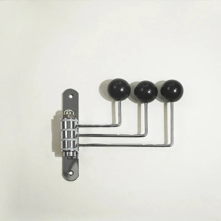 Sculptural Black Coat Hooks 9