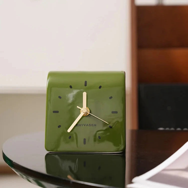 Sculptural Ceramic Desk Clock 8