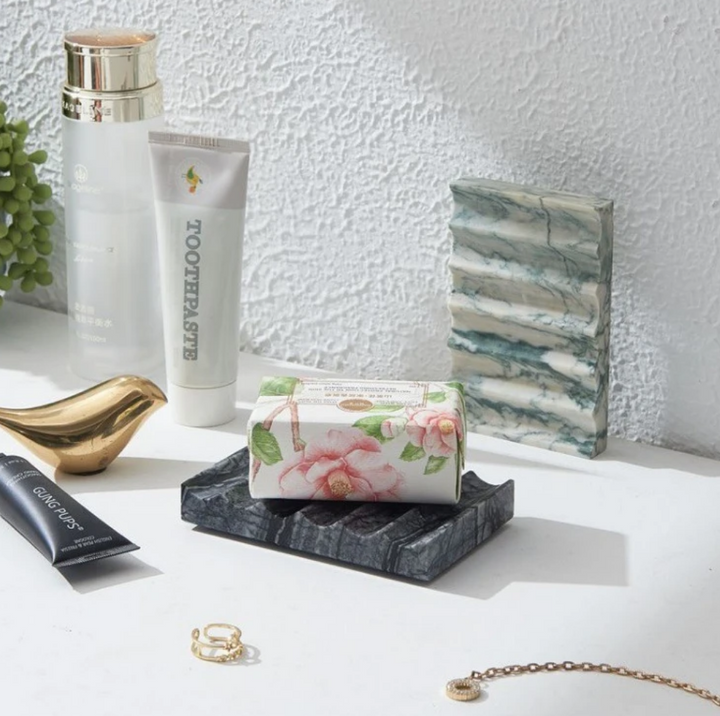 Sculptural Ceramic Soap Dish
