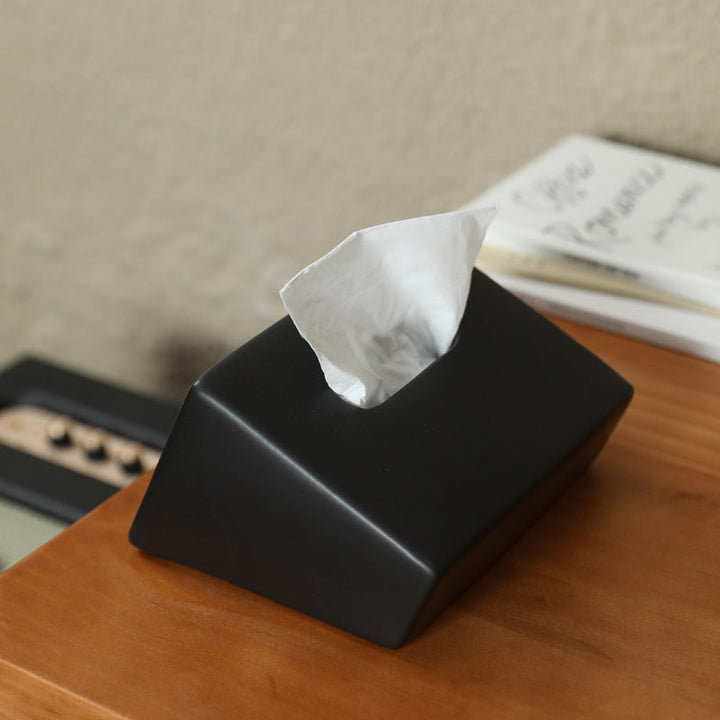 Sculptural Ceramic Tissue Box Cover 2