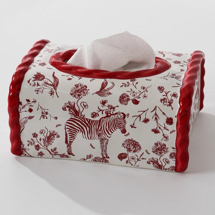 Sculptural Ceramic Tissue Box Cover 5